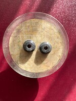 Retro,nagyon régi konnektor,elektromos kellék. 1940-es évekből. Átmérője: 8 cm Üveglappal.