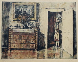 Imre István (1918-1983): Ajtóban