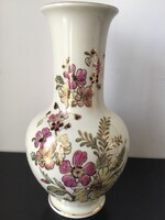 Zsolnay virágmintás 26cm.