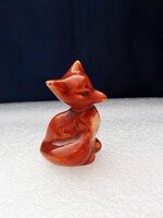 Orosz kerámia róka   5,2 cm