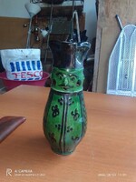 Egy drb Zöld színű miska kancsó