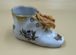Herendi Viktória Királynő mintás cipellő