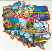 Lengyelország-Oswiecim-AUSCHWITZ-BIRKENAU - képeslap