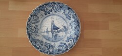 NAGYMÉRETŰ DELFT  HOLLAND   FALITÁNYÉR 36 cm