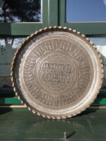 Fali tál ( 45 cm ) átmérő ÓN