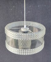 1960 űrkorszaki plexi glass design lámpa ALKUDHATÓ