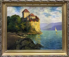 Gimes Lajos (1886-1945)  Tájkép
