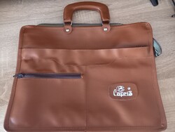Retro vintage tökéletes állapotú irattáska 38x29cm
