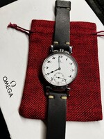 Omega zsebóra beépítés üveg hátlappal 1931-ből