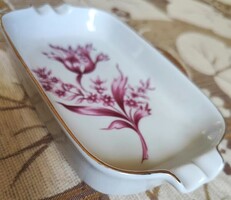 Hollóházi porcelán hamutál 18 cm