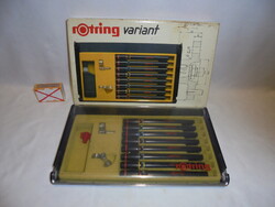 ROTRING VARIANT csőtoll készlet dobozában