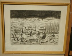 V. Tóth László (1930-2001) : Tél