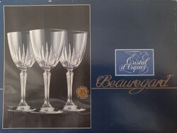 Ólomkristály pohár készlet eredeti dobozában