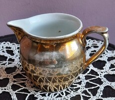 ANTIK: aranyozott kis kancsó MZ cseh porcelán háború előtti