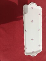 Zsolnay pajzspecsétes szendvicses ,sütis tálca,, 42,5 x 16,5 cm,,