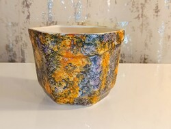 Vajda Kerámia ( BP Zsolnay ) Gyönyörű Porcelán  Kaspó
