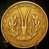 Nyugat Afrika (BCEAO) 5 frank, 1972 C05D2