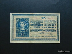 25 korona 1918