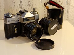 Pentagon 28/29 Multi Coating Nagylátószögű Objektív + Zenit Fényképezőgép