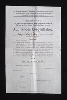 Osztrák-Magyar I. Általános Tisztviselő-Egylet Bánya- és Erdészeti Társulat igazolvány 1918