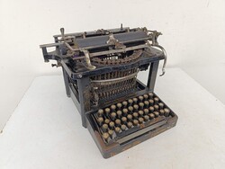 Antik írógép Remington No.7 író gép Schreibmaschine typewriter tetővel 525 1878