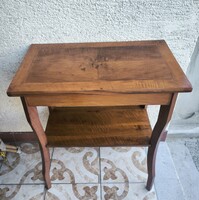 Biedermeier Art Deco stílusú Asztal, konzol asztal Posztamens home office Laptop asztal . Videó!!!