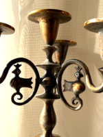 Muharos Lajos 4 águ madaras gyertyatartó