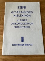 Csepei: Gitárakkord kislexikon/Kleines Akkordlexikon..