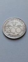 Régi Ezüst 200 Ft 1992