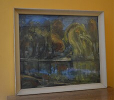 M. Krisóf Ágnes - Erdei tó