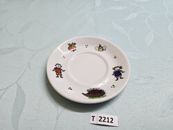 T2212 Henneberg gyerekmintás csészealj 14 cm