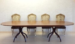 Thonet stílusú 10 személyes tárgyalóasztal. ( R C - 13 )  Raktárról elérhető!