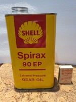 Retro bontatlan Shell spirax 90 EP váltóolaj nagyon szép állapotban Áfor szocreál