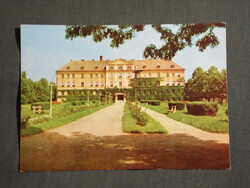 Képeslap,Sárospatak,Kossuth Lajos kollégium látkép részlet, 1972-