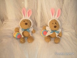 MACKÓ - NYÚL JELMEZBEN - TOJÁSSAL -  20 cm - EXKLUZÍV - GYŰJTEMÉNYBŐL - OSZTRÁK - HIBÁTLAN