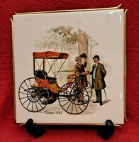 Old mobilos alátét, veterán autós edényalátét (L5538)