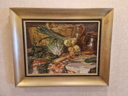 Királyfalvy Károly (1879-1964) pazar csendélete eladó