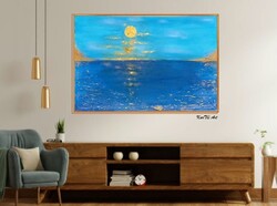 KarTü Art - Sehol sziget / Nowhere island , 60x90 cm