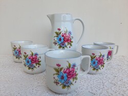 Alfoldi porcelan bogre keszlet kancsoval