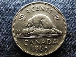 Kanada II. Erzsébet (1952-2022) 5 Cent 1965