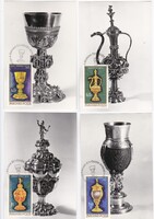 A Magyar Ötvösség Remekei - CM képeslap sorozat 1970-ből