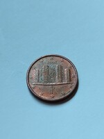 Euro 1 cent 2002