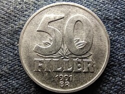 Magyarország Harmadik Köztársaság (1989-napjaink) 50 Fillér 1991 BP