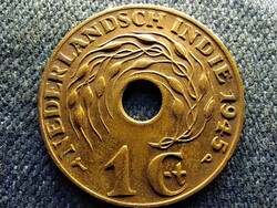 Holland Kelet India I. Vilma (1890-1948) 1 Cent 1945 P