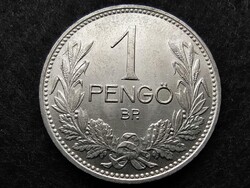 Háború előtti (1920-1940) .640 ezüst 1 Pengő 1939 BP