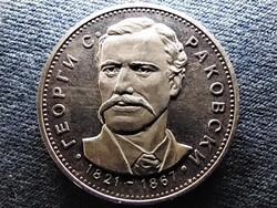 Bulgária Georgi S. Rakovski .900 ezüst 5 Leva 1971 PL