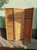 Rattan paraván