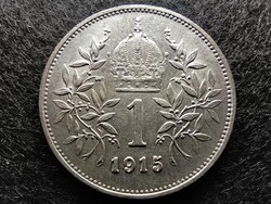 Ausztria Ferenc József Osztrák-Magyar .835 ezüst 1 Korona 1915