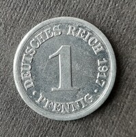 Németország - 1 pfennig 1917 D.2