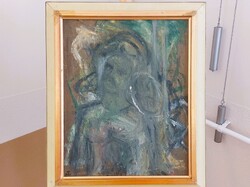 Szignózott  festmény 50x60 cm kerettel